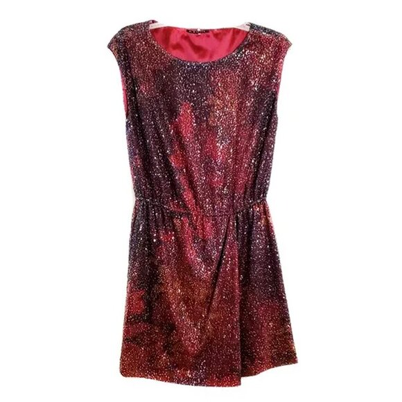 Elie Tahari Sequined Mini Party Dress - Picture 2 of 5